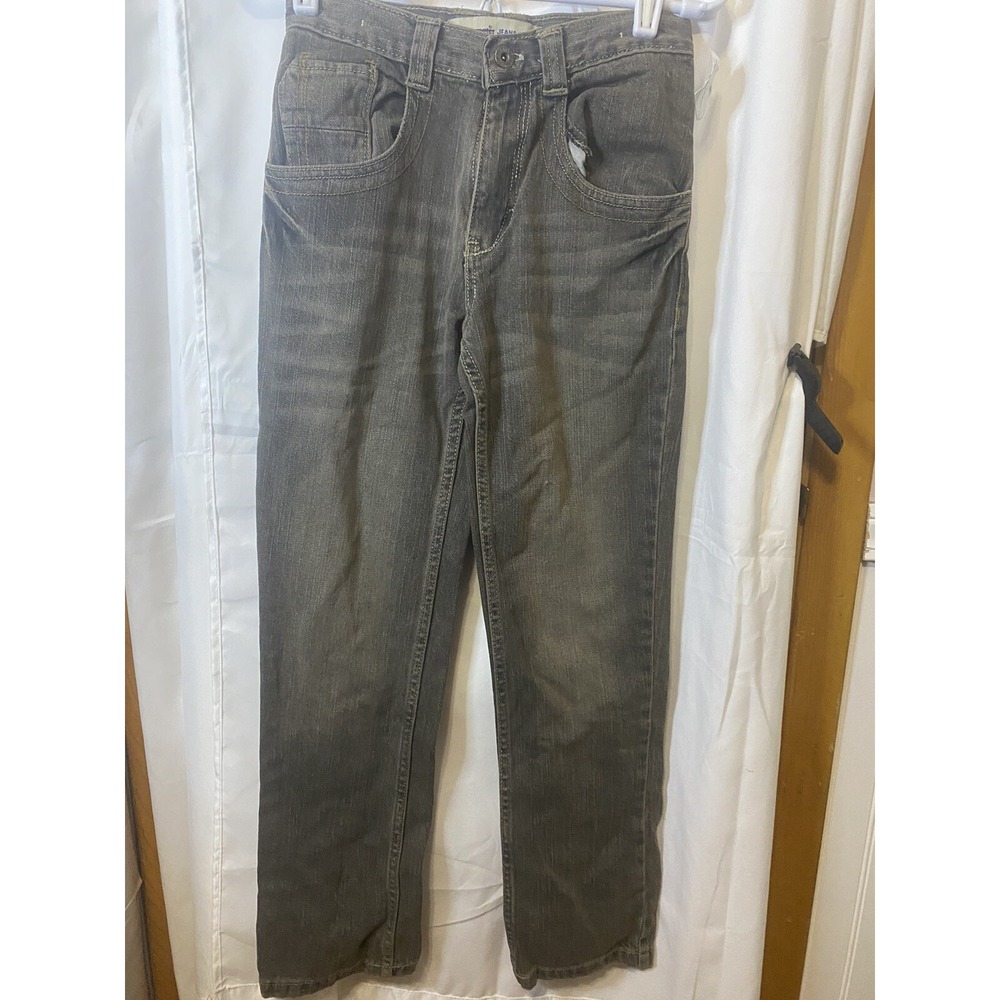 Wrangler boy jeans new black jeans size 10 straight leg